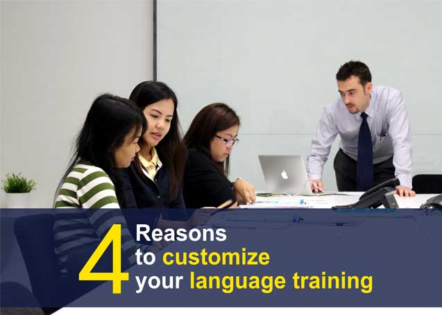 customized language course